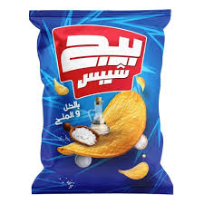 بيج شيبس  بالخل والملح 10 ج