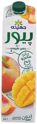 بيور جهينة 1لتر مانجو خوخ