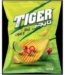 تايجر 15 جنيه شطة وليمون