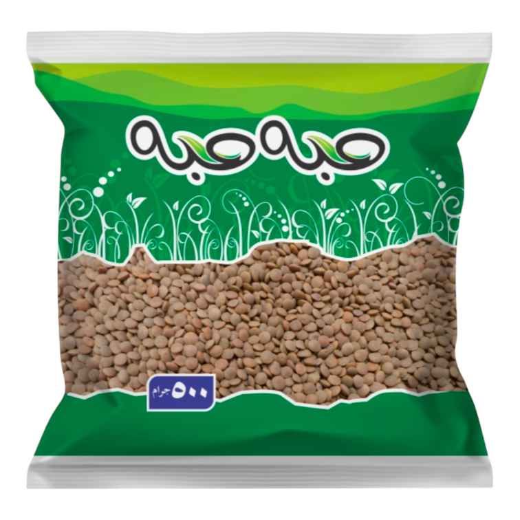 عدس بجبه حبه حبه 500 ج