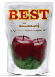 عصير بست ظرف تفاح