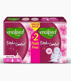 مولبيد حفاظة 14 فوطة طويل الترا