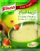شوربة كريمة دجاج