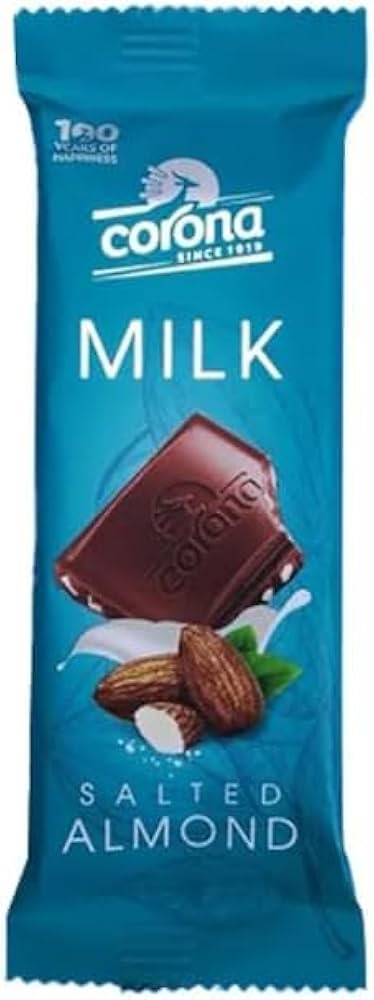 شيكولاته كرونا ميلك لوز 