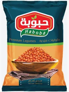 عدس اصفر حبوبه  500 ج 