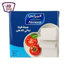 علبه جبن ابيض طرى المراعى  450 جم