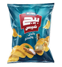 بيج شيبس  بالخل والملح ب 7