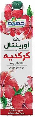جهينة عصيركركديه  1 لتر اورينتال