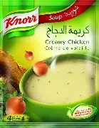 شوربة كريمة الدجاج كنور