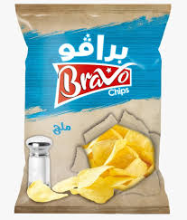 شيبسي برافو  بالملح