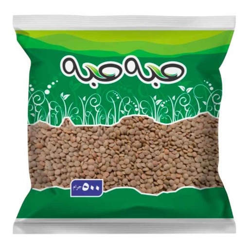 عدس بجبه حبه حبه 500 ج