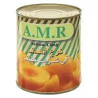 كمبوت خوخ أنصاف شراب 850كجم