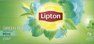 ليبتون اخضر نعناع25ف