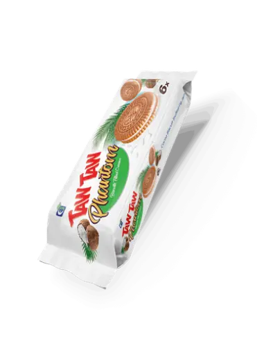 بسكوت تاو تاو محشو كريمه بجوز الهند 